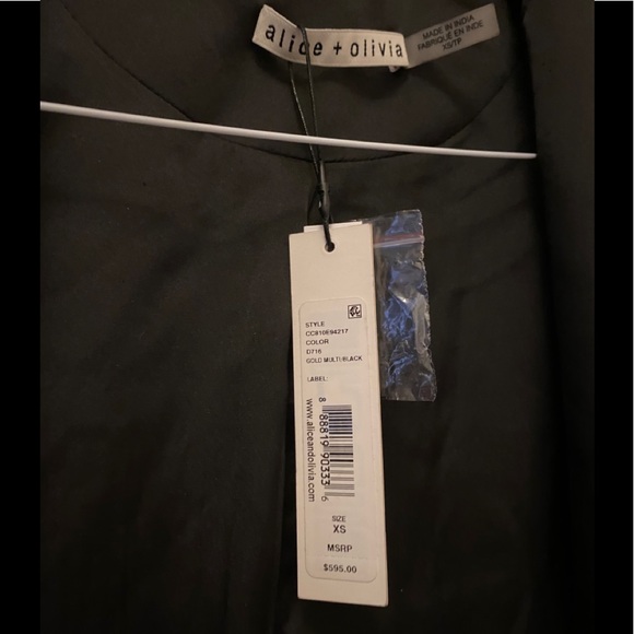 Alice and Olivia Sequin Blazer xs - Picture 3 of 10